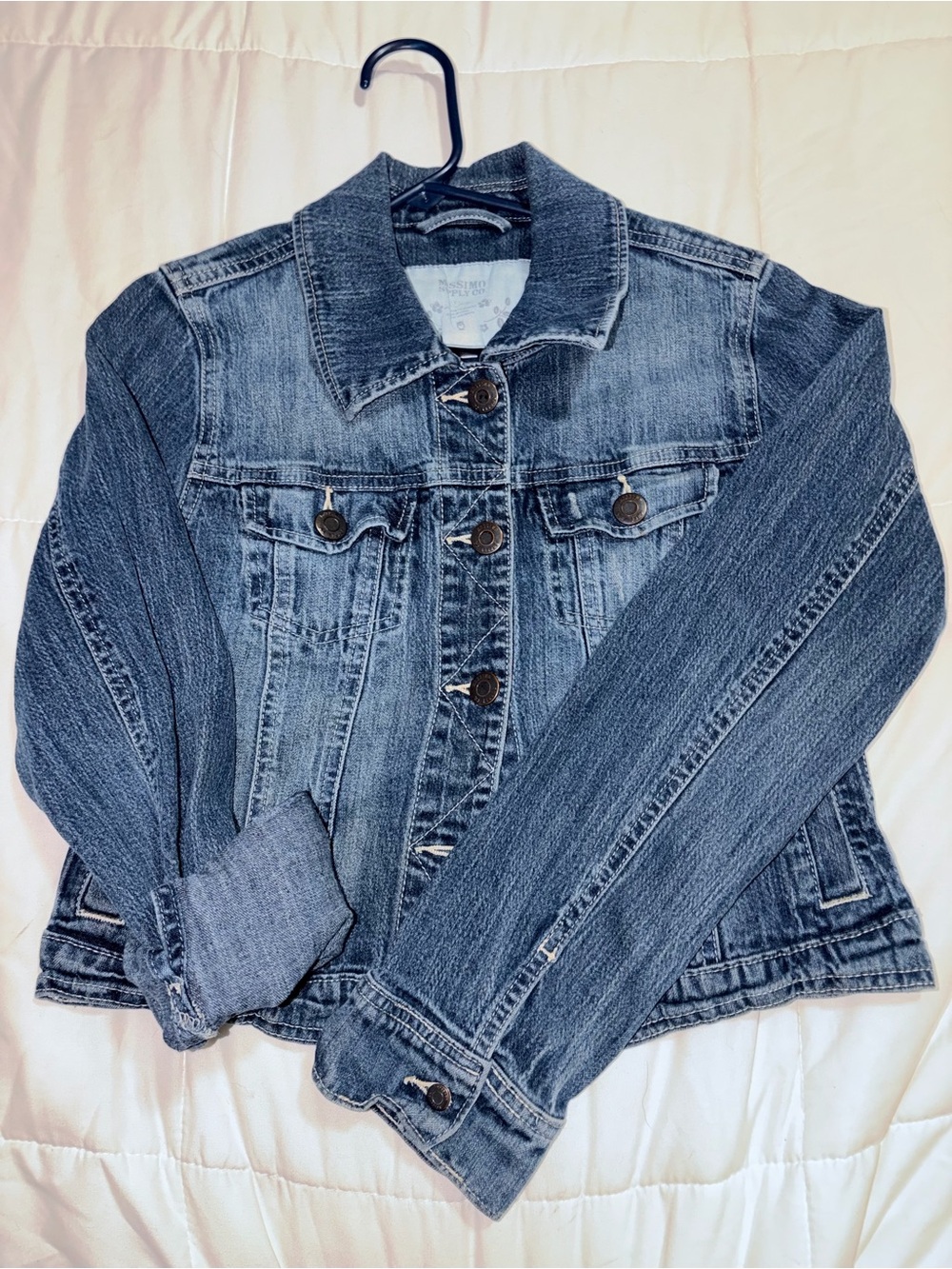 Mossimo Supply Co. Medium Blue Denim Jacket